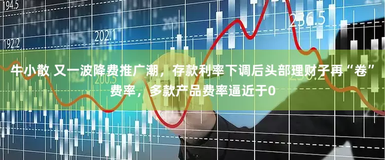 牛小散 又一波降费推广潮，存款利率下调后头部理财子再“卷”费率，多款产品费率逼近于0