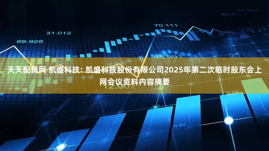 天天配资网 凯盛科技: 凯盛科技股份有限公司2025年第二次临时股东会上网会议资料内容摘要