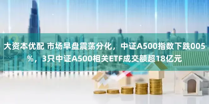 大资本优配 市场早盘震荡分化，中证A500指数下跌005%，3只中证A500相关ETF成交额超18亿元